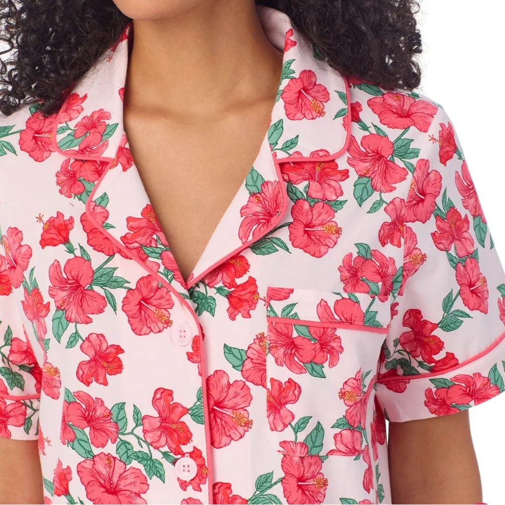 BedHead Floral Button-Up Pajama Set